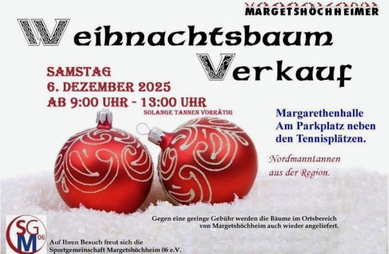 Weihnachtsbaumverkauf 2025