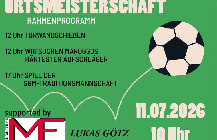Fußballortsmeisterschaft 2026